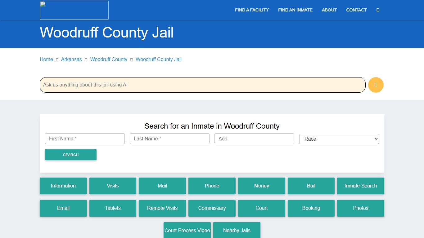 Woodruff County Jail Augusta AR | Inmate Info & Services